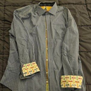 Robert Graham Long Sleeve Flip Cuff